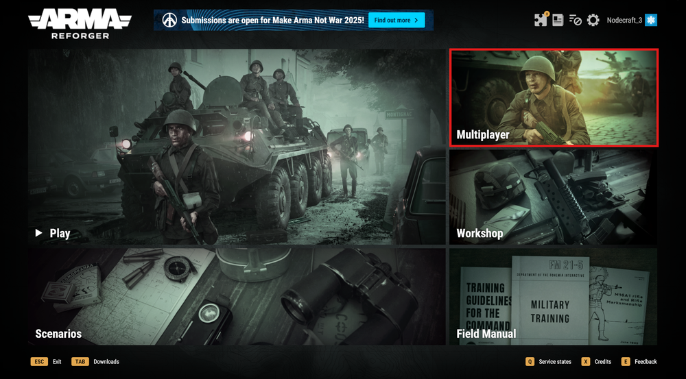 online option in client