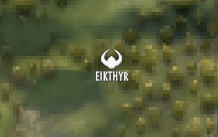Eikthyr's boss location marked on the Valheim world map.